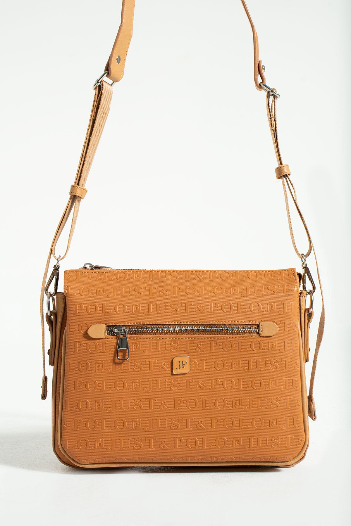 Just Polo Women's Shoulder Bag Brown - MALLTURK