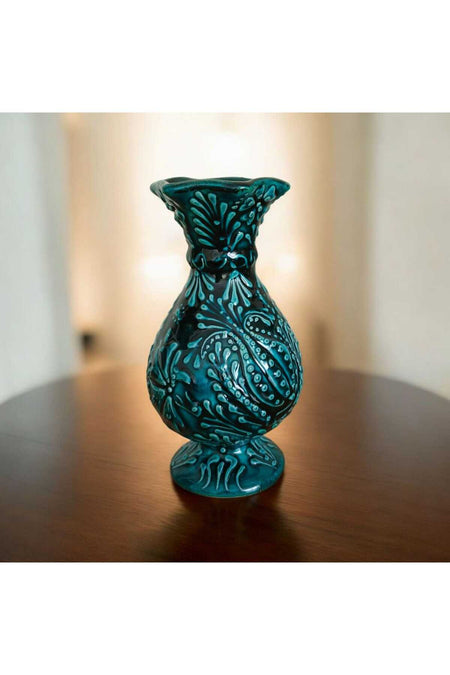 Sema Cini Handmade Ceramic 3-Piece Hyacinth Vase Set - MALLTURK