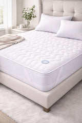 Sleep Garden Waterproof Microfiber Quilted Fitted Mattress Protector - MALLTURK