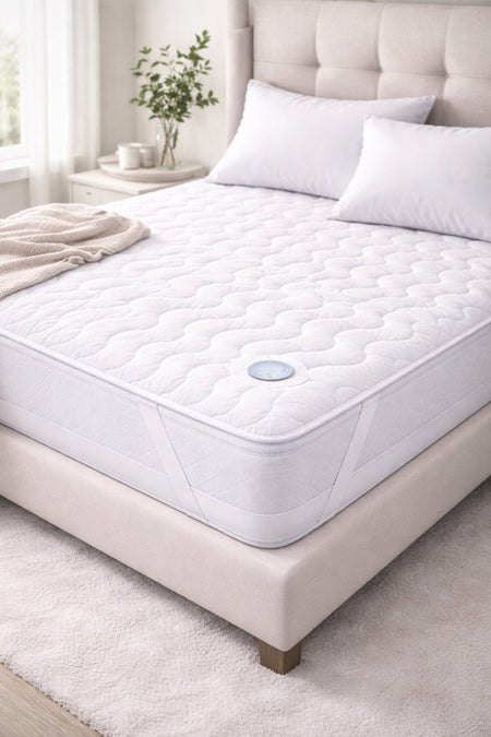 Sleep Garden Waterproof Microfiber Quilted Fitted Mattress Protector - MALLTURK
