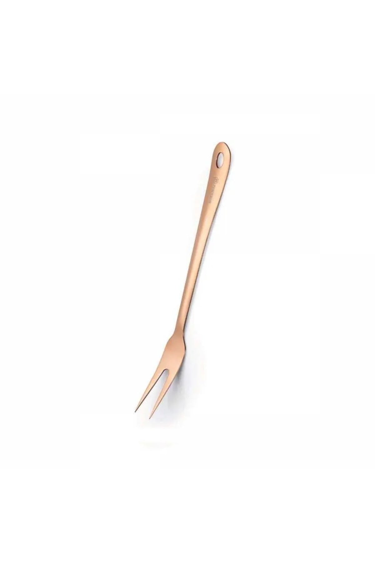 KORKMAZ twisty rosa gold Serving Fork a663 - MALLTURK