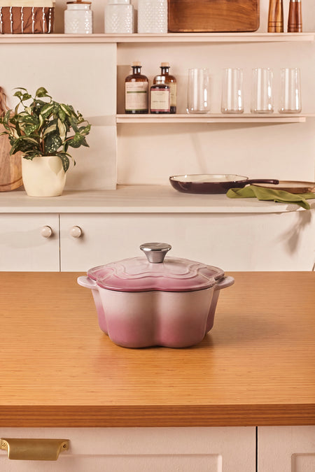 Karaca Flower Emayeli Demir Cast Pot - MALLTURK