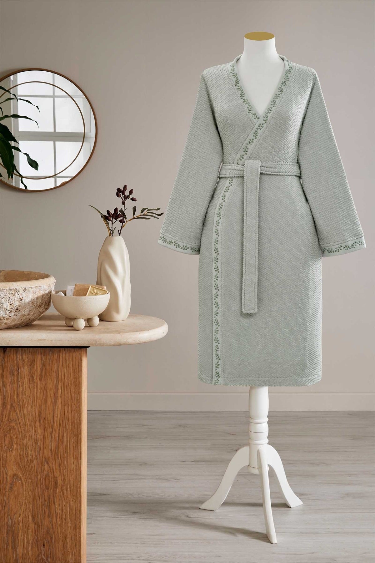 Ozdilek Foglia Kimono Women Bathrobe - MALLTURK