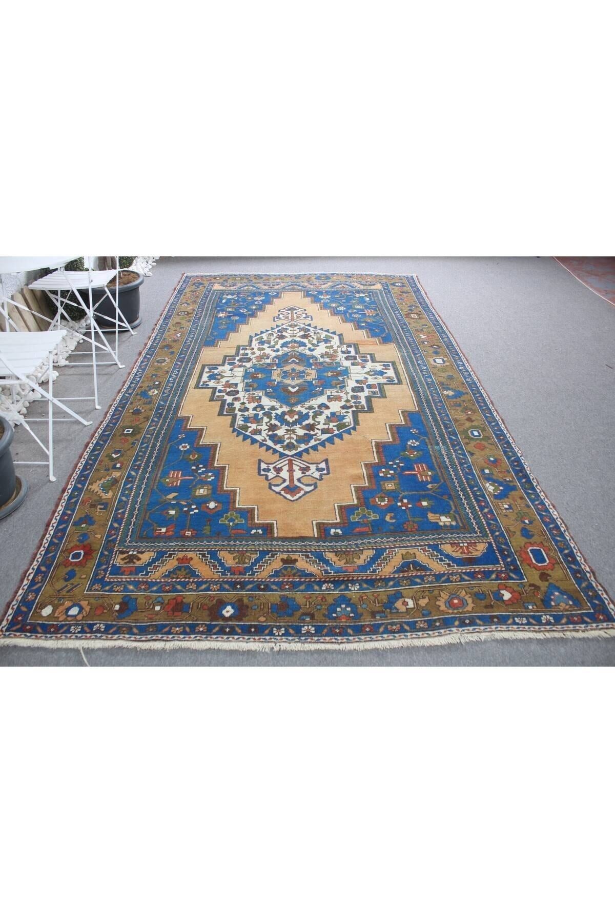 Kayra Export Hand-Woven Rug, Turk Hali195x333 Cm , Anatolian Rug,