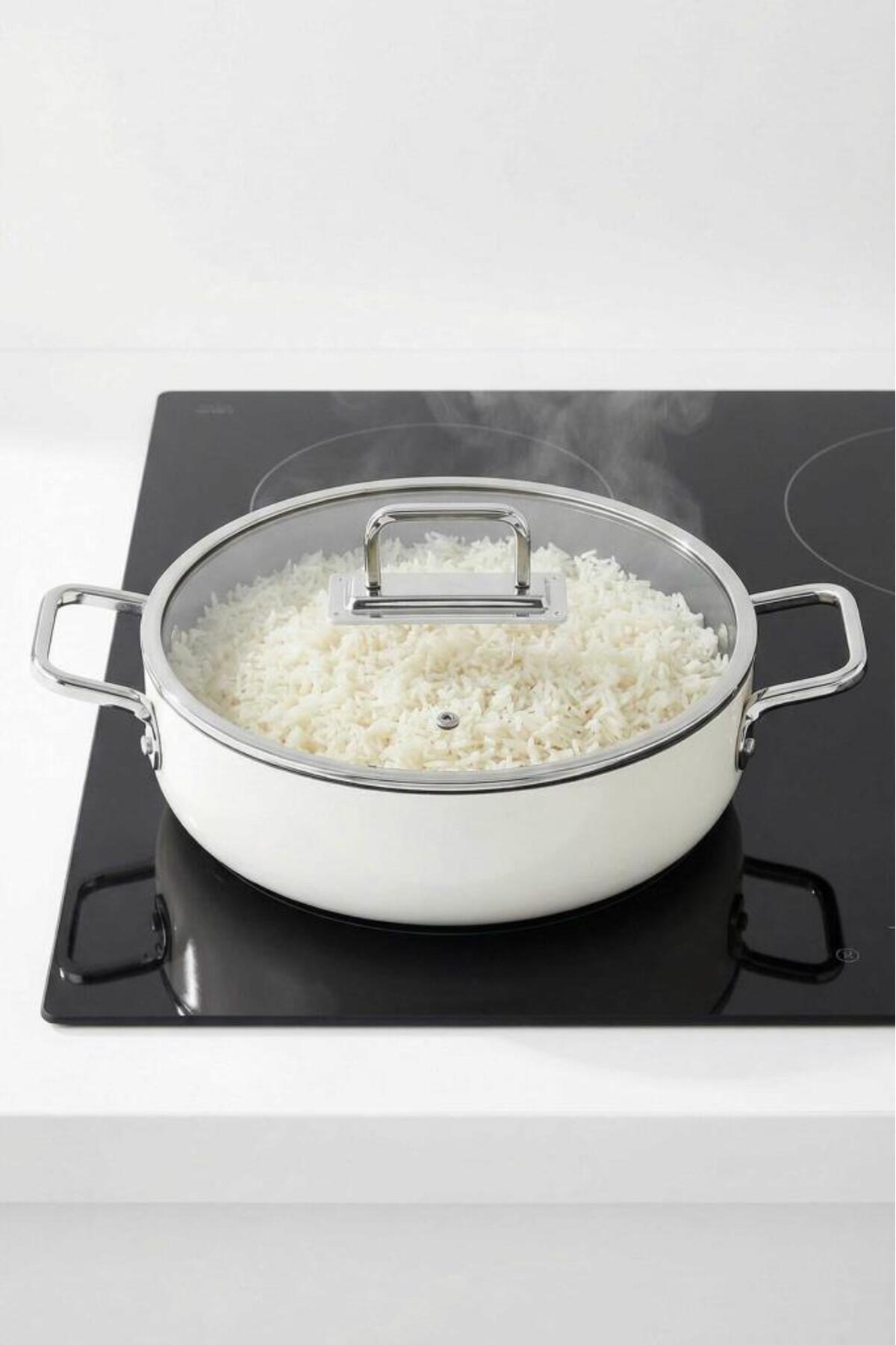Tac Sera Feel Ceramic Nonstick Shallow Pot and TAC-8168 - MALLTURK