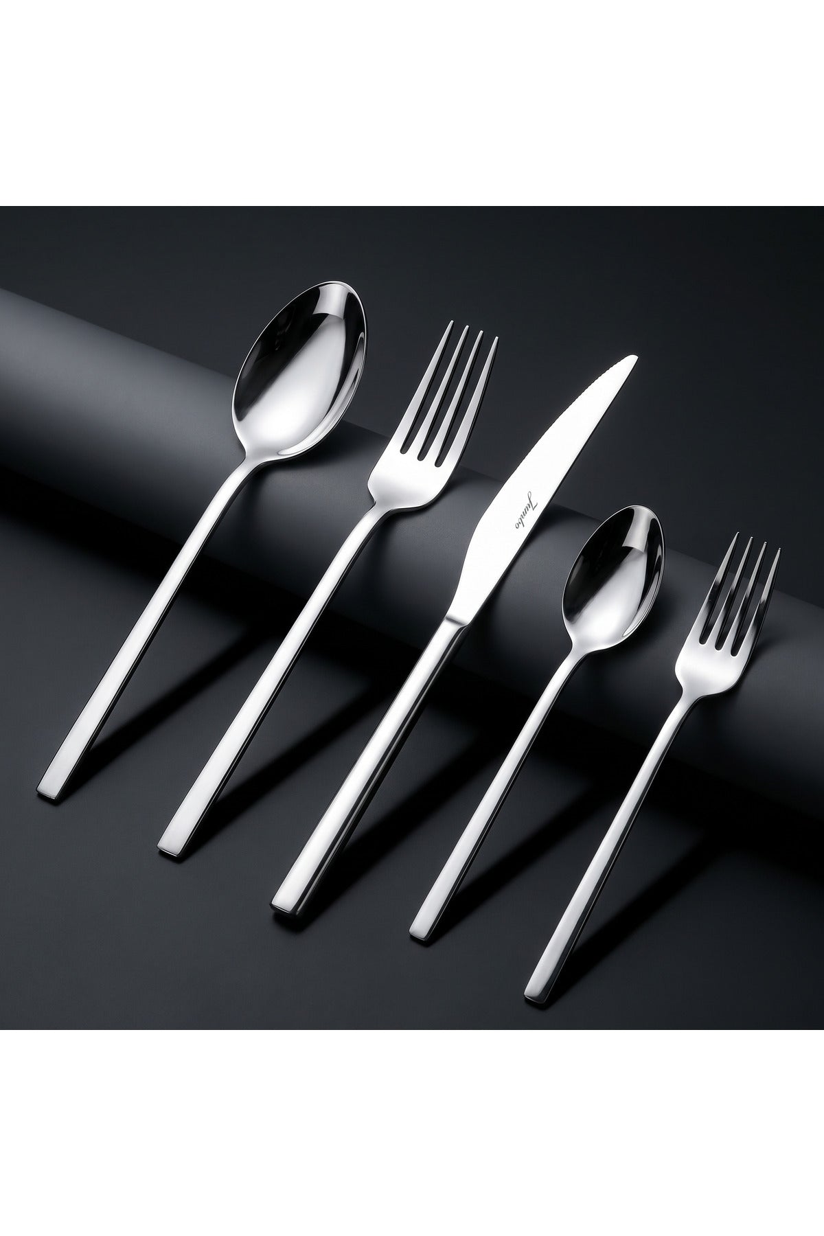 Jumbo 2401 60 Piece 12 Place Setting Flatware Set - MALLTURK