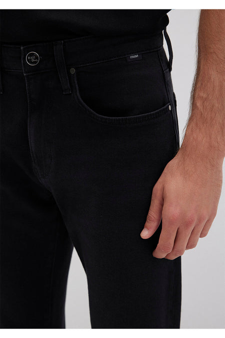Mavi Marcus Lux Black Dark Anthracite Smoke Jeans 0035190822 - MALLTURK