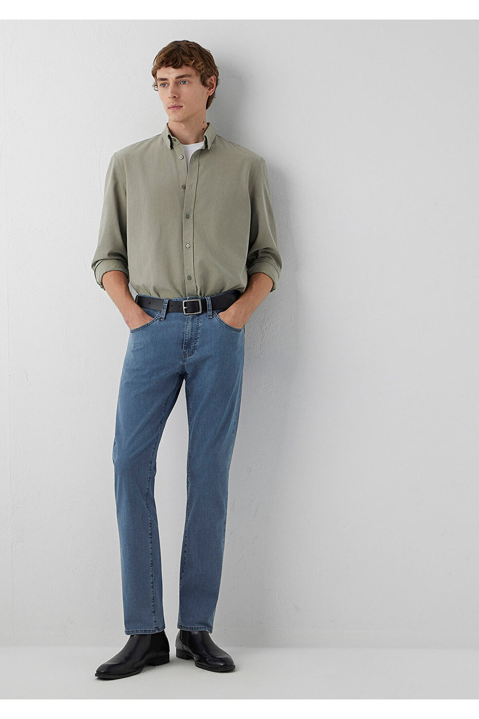 Mavi Hunter Black Foggy Light Jeans 00202A4185 - MALLTURK