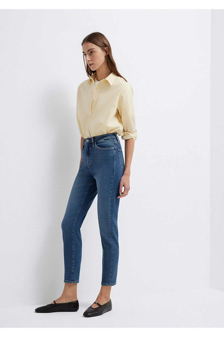 Mavi Star Gold Shape Dark Misty Jeans 101077-90534 - MALLTURK
