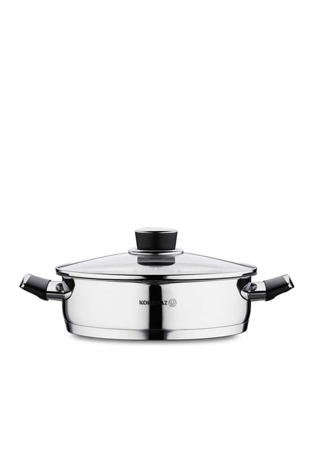 KORKMAZ Pera Shallow Pot 24x7