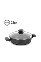 KORKMAZ Ornella Shallow Pot