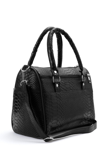 Fubileather Genuine Leather Shoulder and Arm Strap Mom Bag