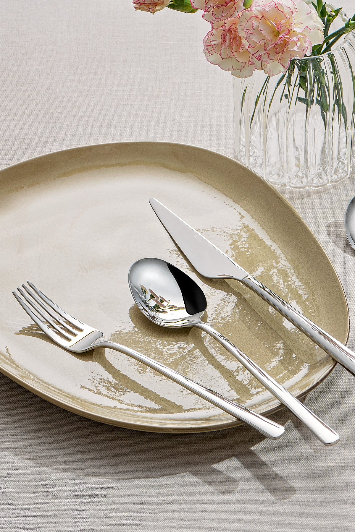 Emsan ladin 84 Piece 12 Place Setting Flatware Set Boxed - MALLTURK