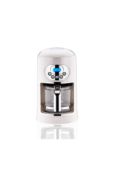 KORKMAZ A866-01 Drippa LCD Filter Coffee Maker Vanilla - MALLTURK