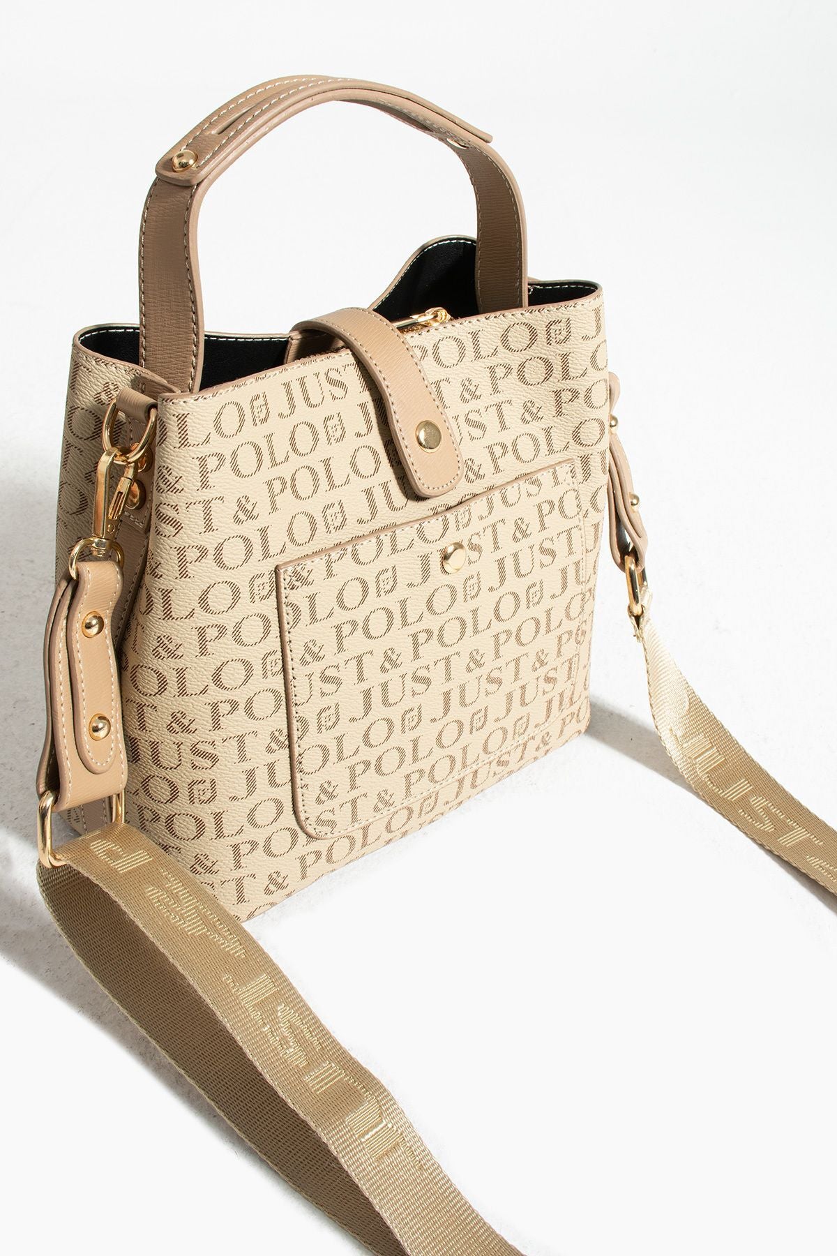 Just Polo Women's Hand and Shoulder Bag 2055 Brown - MALLTURK