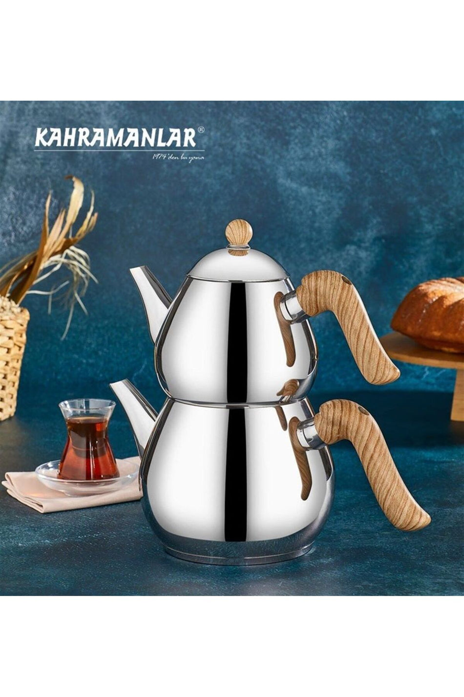 Kahramanlar Mini size Damla 1028 Teapot 0.65L/1.2L