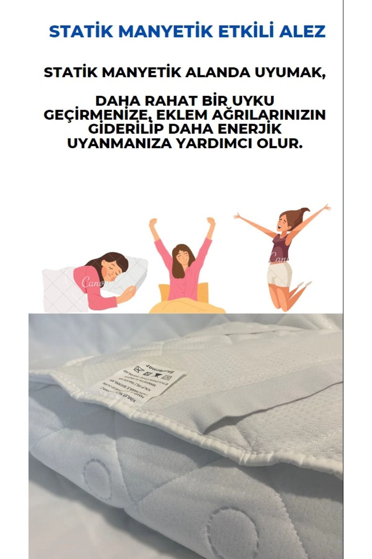 Fitoderman Manyetik Mattress Protector - MALLTURK