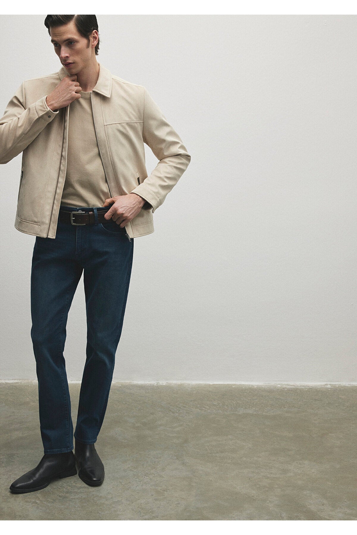 Mavi Marcus Lux Black Shaded Vintage Jeans 0035182405 - MALLTURK