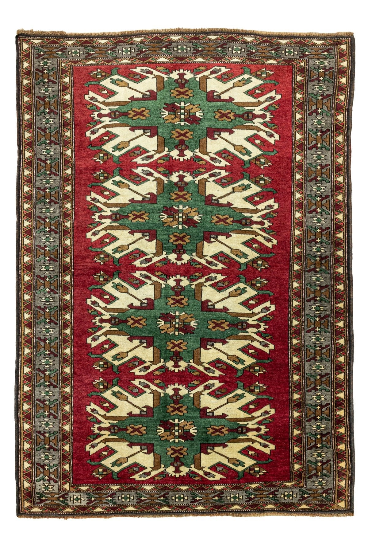 Soho Antiq Ilgar Hand-Woven Kars Rug 164x242 cm - MALLTURK