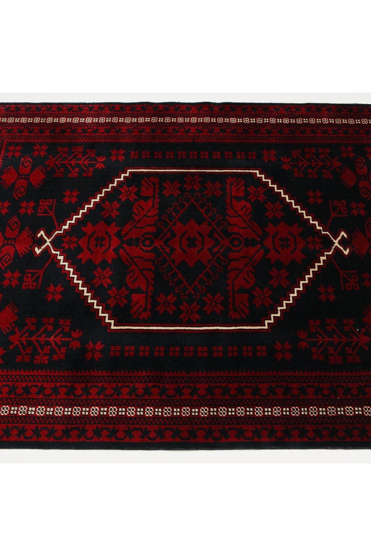 Eko Hali NOSTALGIA Yagcibedir Pattern Machine Woven Carpet - NOSTALGIA 956 Blue - MALLTURK