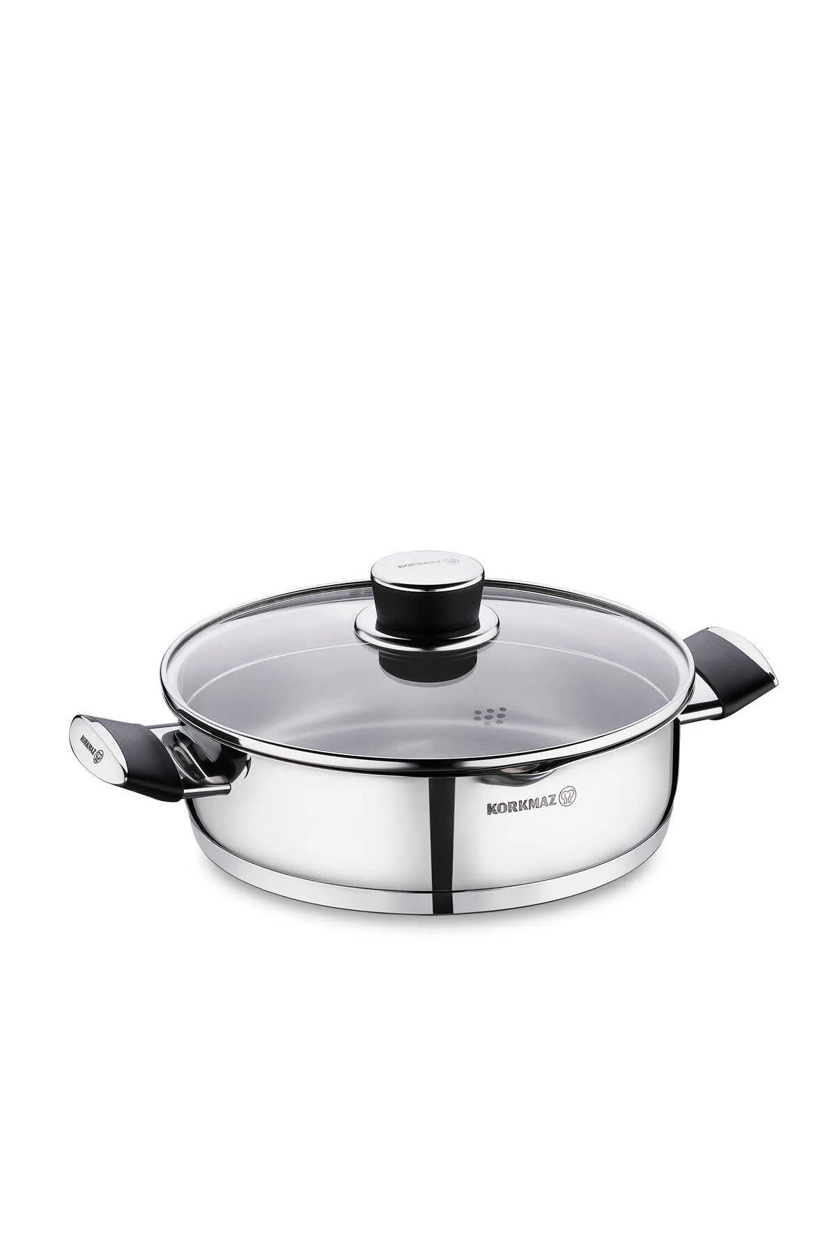 KORKMAZ Pera Shallow Pot 24x7