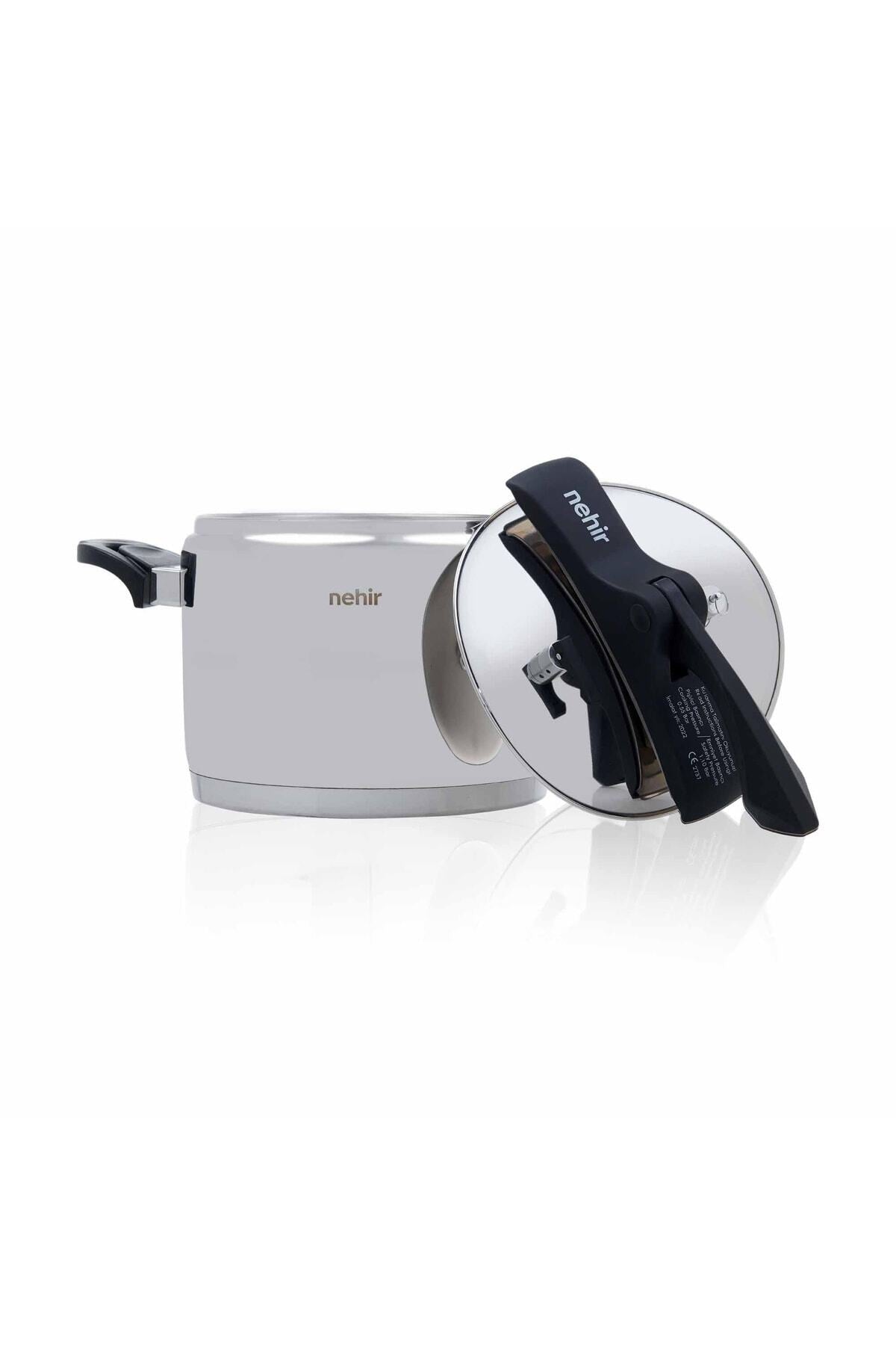 Nehir Silver Trend Pressure Cooker - 6 Lt - MALLTURK