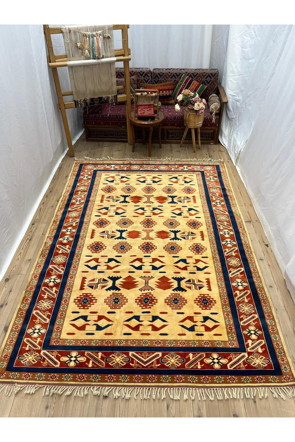 Sirvan Handwoven Yoruk Carpet - 277 x 192 - MALLTURK