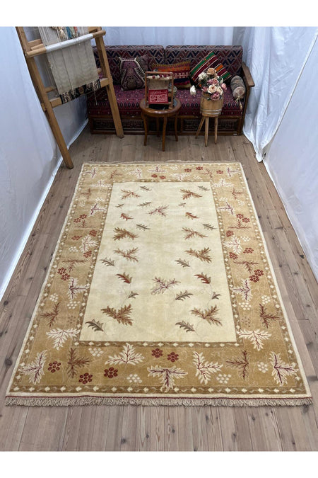 SIRVAN Rug Hand-Woven Usak Rug - 250 x 176 - MALLTURK
