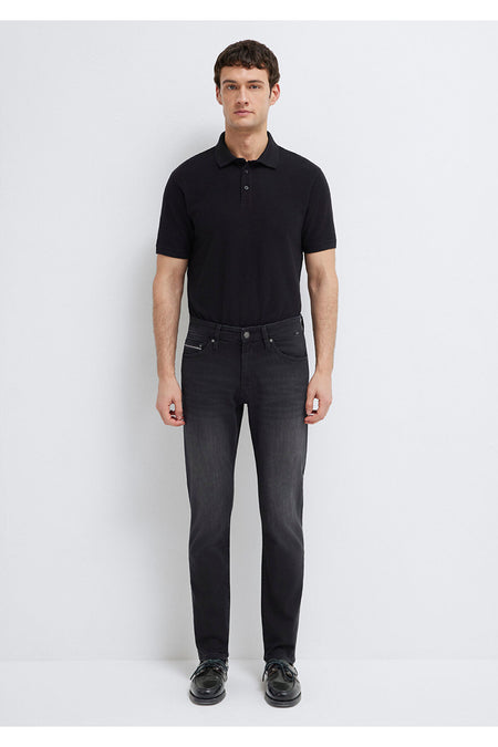 Premium Dark Grey Smoke Jeans 0042218775 - MALLTURK