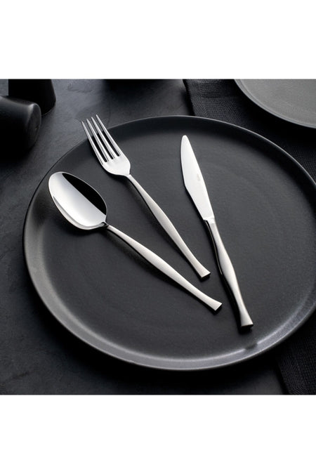 Nehir zarif Flatware Set Set deri cantali 89 Piece - MALLTURK