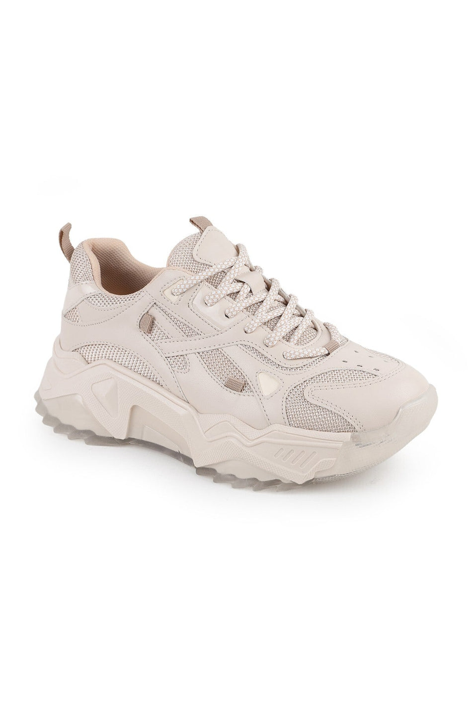 Damskie sneakersy Libero L083.65137 z szarej prawdziwej skóry, na wysokiej platformie, wygodne buty sportowe