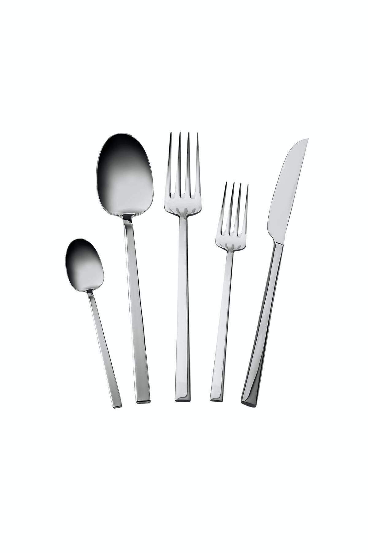 Karaca theo 30 Piece 6 Place Setting Flatware Set - MALLTURK