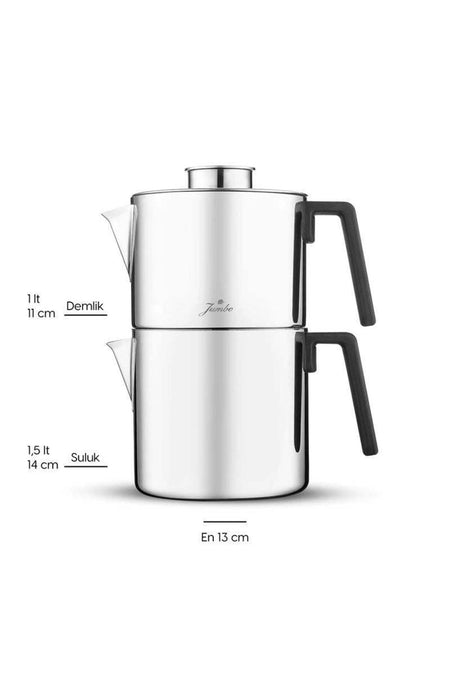 Jumbo infinity 3PLY induction Base Stainless Steel Kettle - MALLTURK