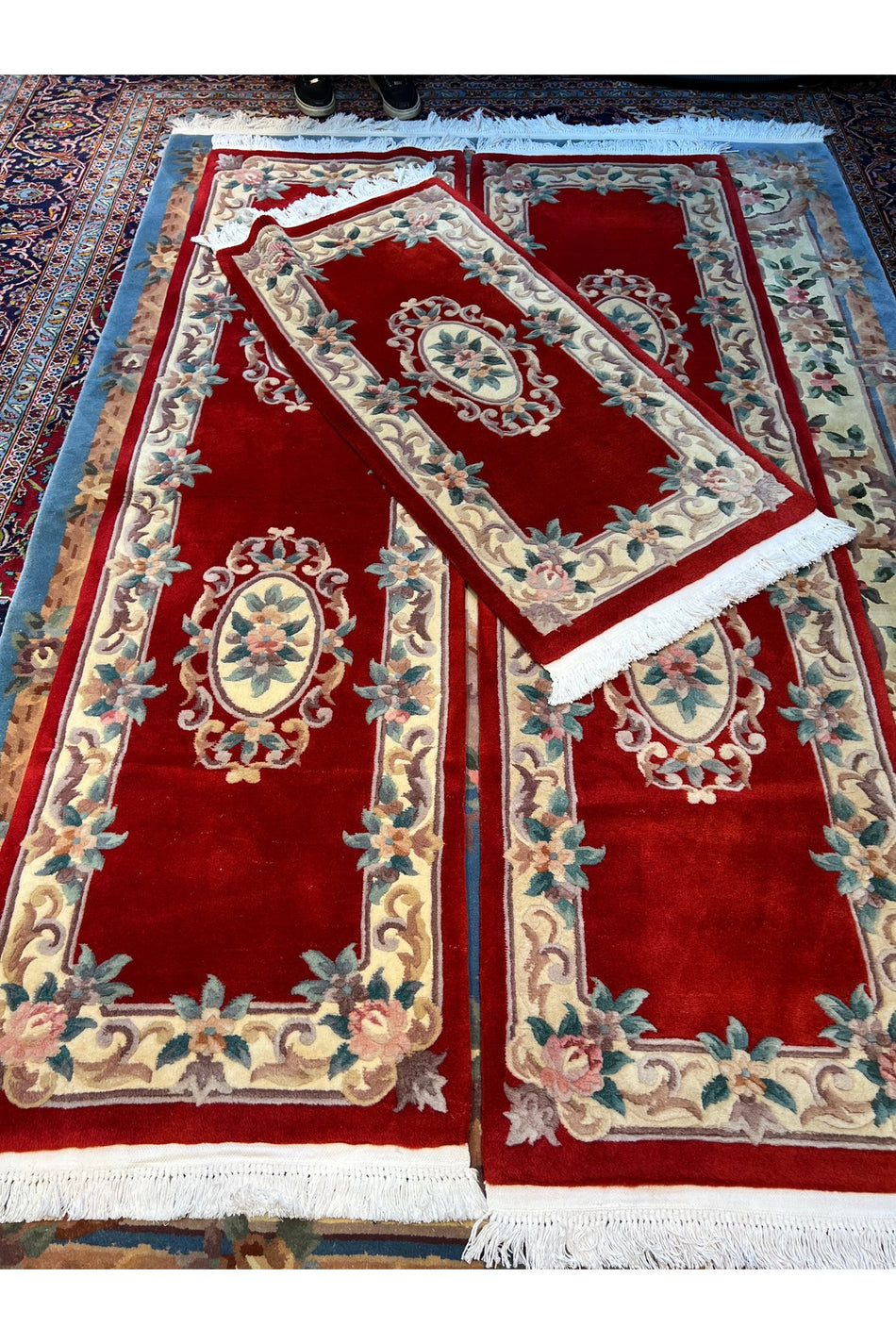 RD RAMAZAN DAG Hand Rug Art Hand-Woven Embossed Chinese Rug Premium Quality Size 245x68 - MALLTURK