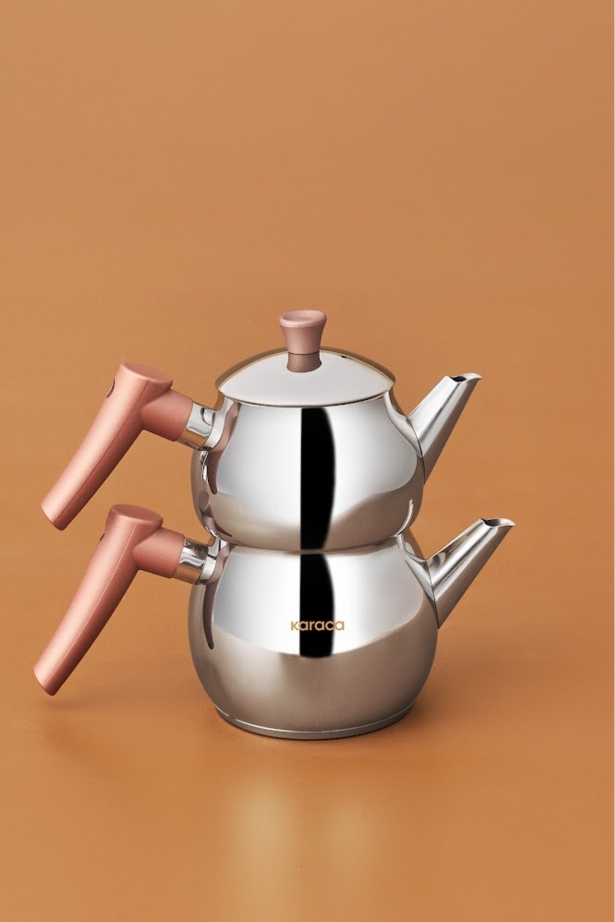 Karaca Frezya induction Base Mini Teapot Set Rose - MALLTURK