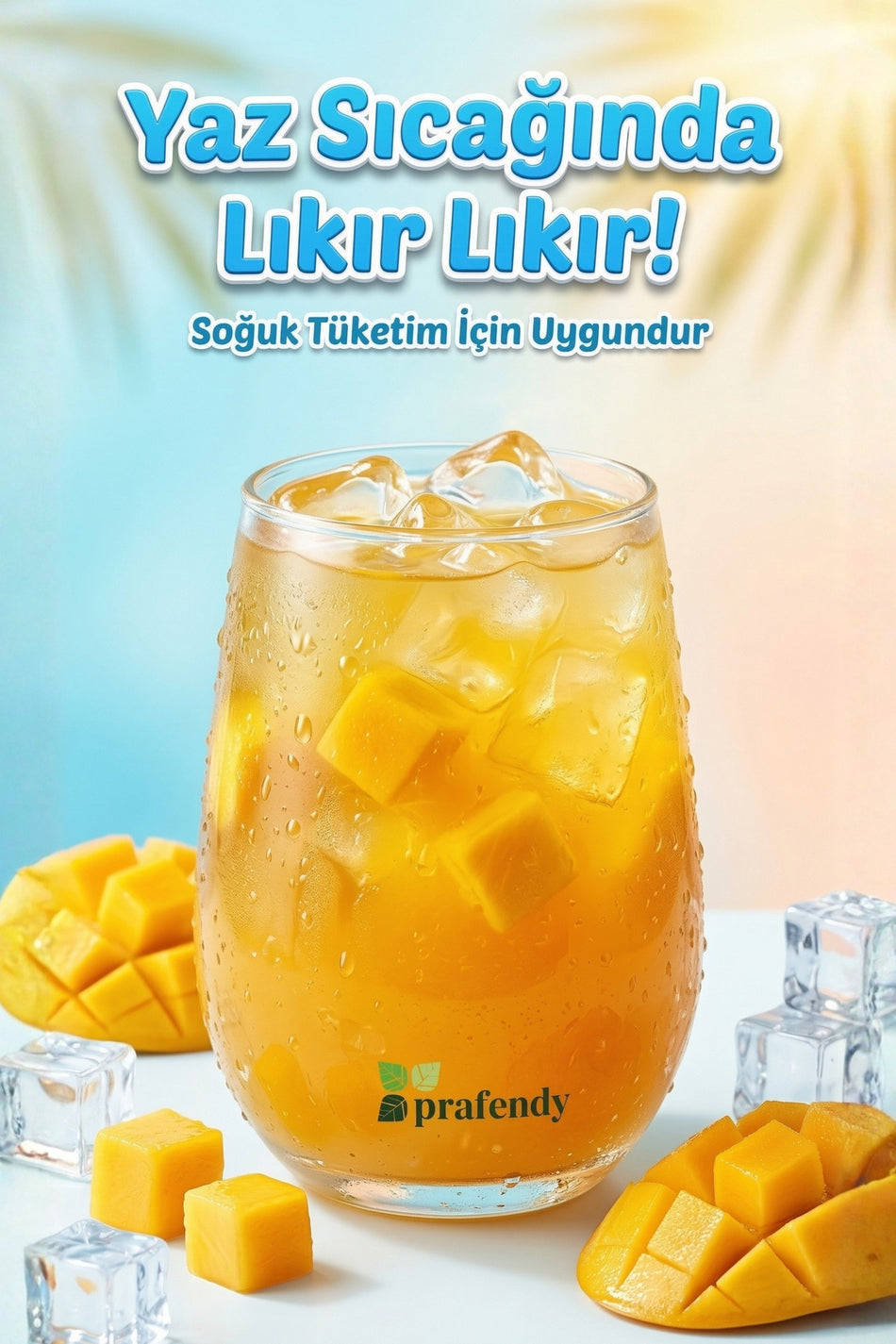 Herbata mango Prafendy 250 g – z prawdziwymi kawałkami owoców