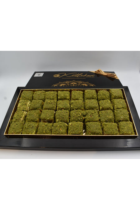 Kutluhan Pistachio Chocolate baklava Turkish Delight 800 g - MALLTURK