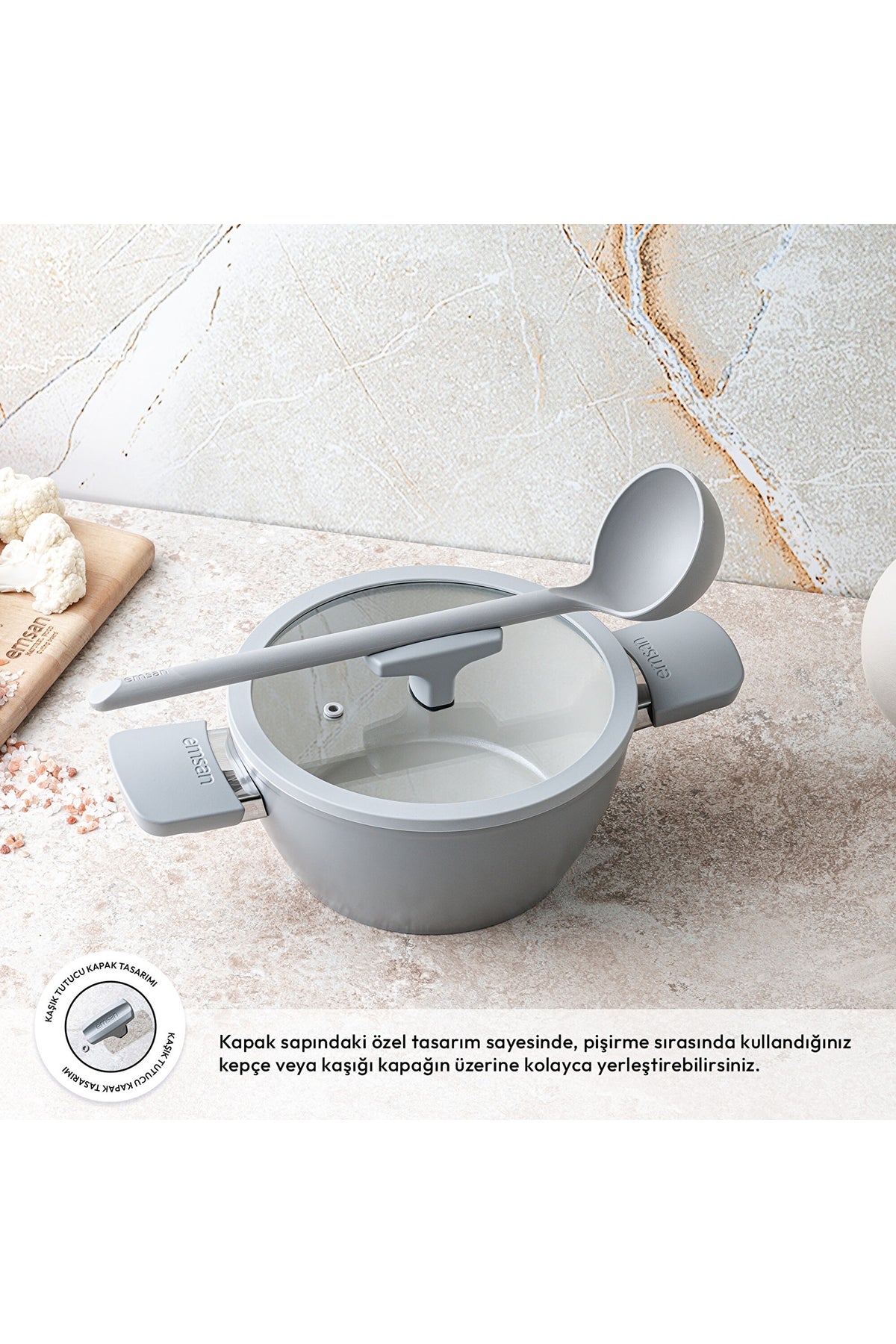 Emsan Swiss Cyrstal RS Stock Pot - MALLTURK