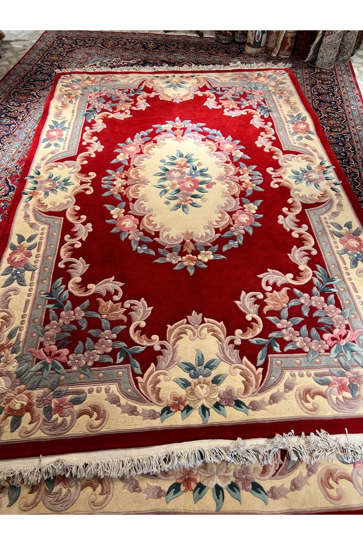 RD RAMAZAN DAG Hand Rug Art Hand-Woven Embossed Chinese Rug Premium Quality Size 300x200 - MALLTURK
