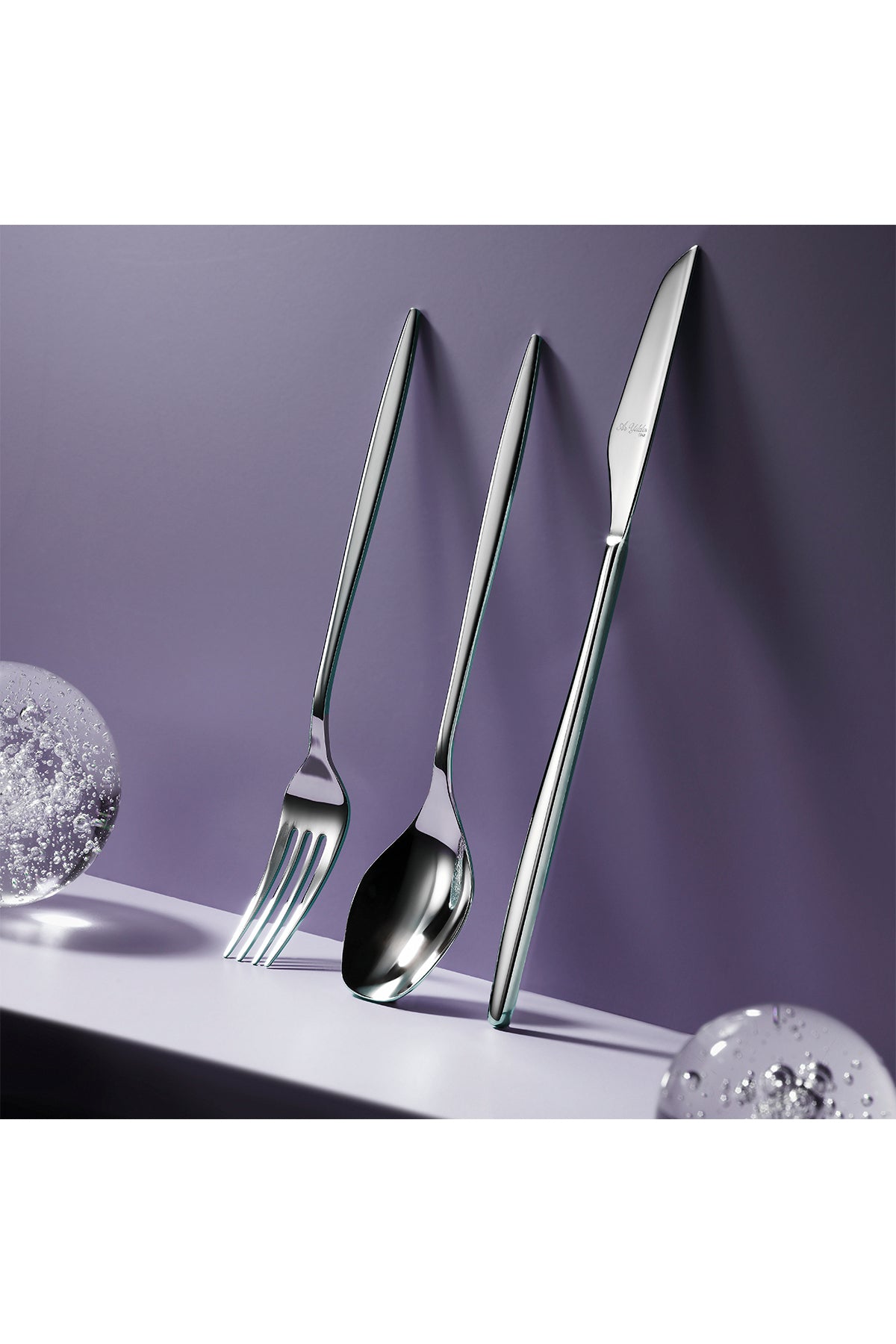 Aryildiz maris 72 Piece 12 Place Setting Flatware Set - MALLTURK