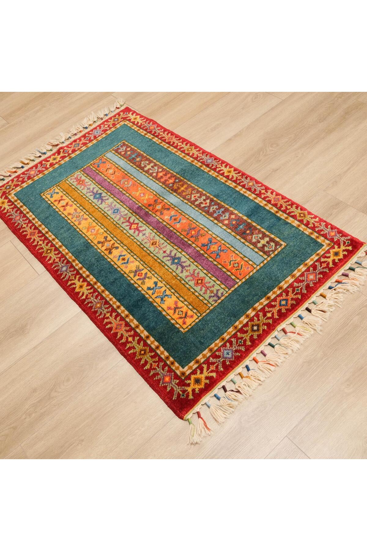 Halicizade Sal Pattern Hand-Woven Rug