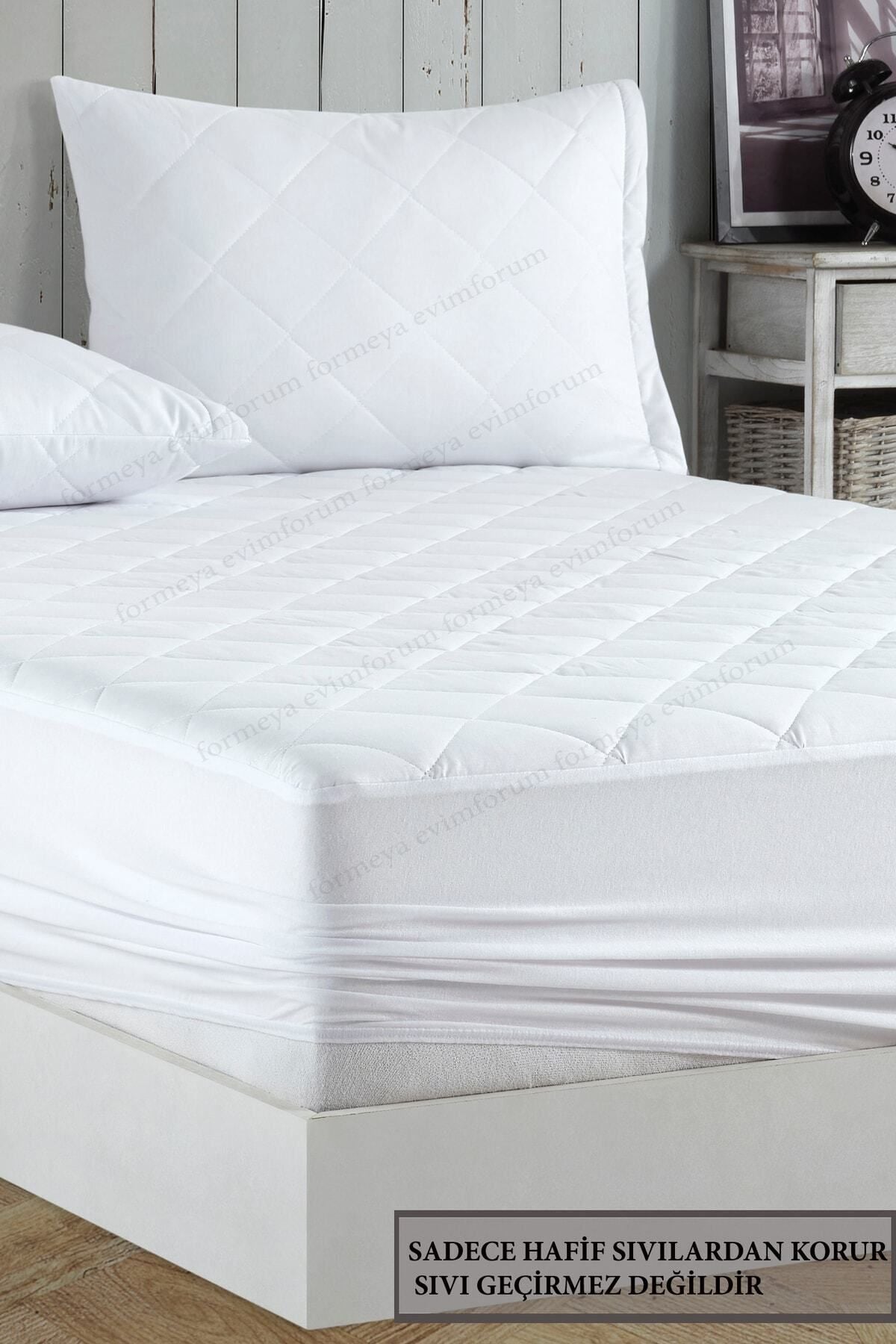 Formeya Adelya Cotton Quilted Fitted Mattress Protector - MALLTURK