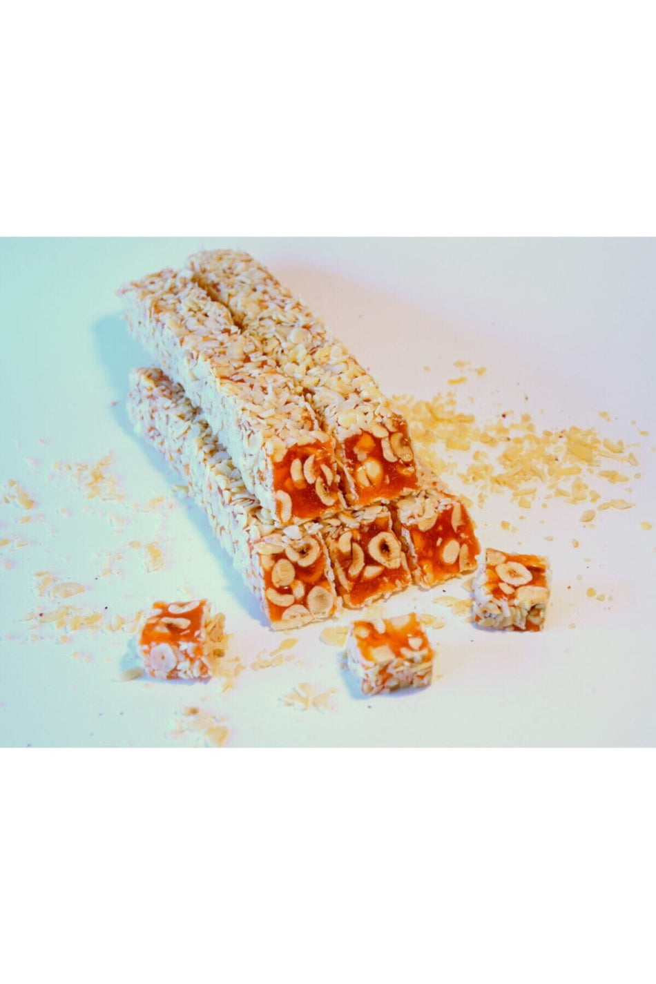 Sekerci caferzade file findik Coated Orange Flavored Hazelnut fitil Turkish Delight 500 g - MALLTURK