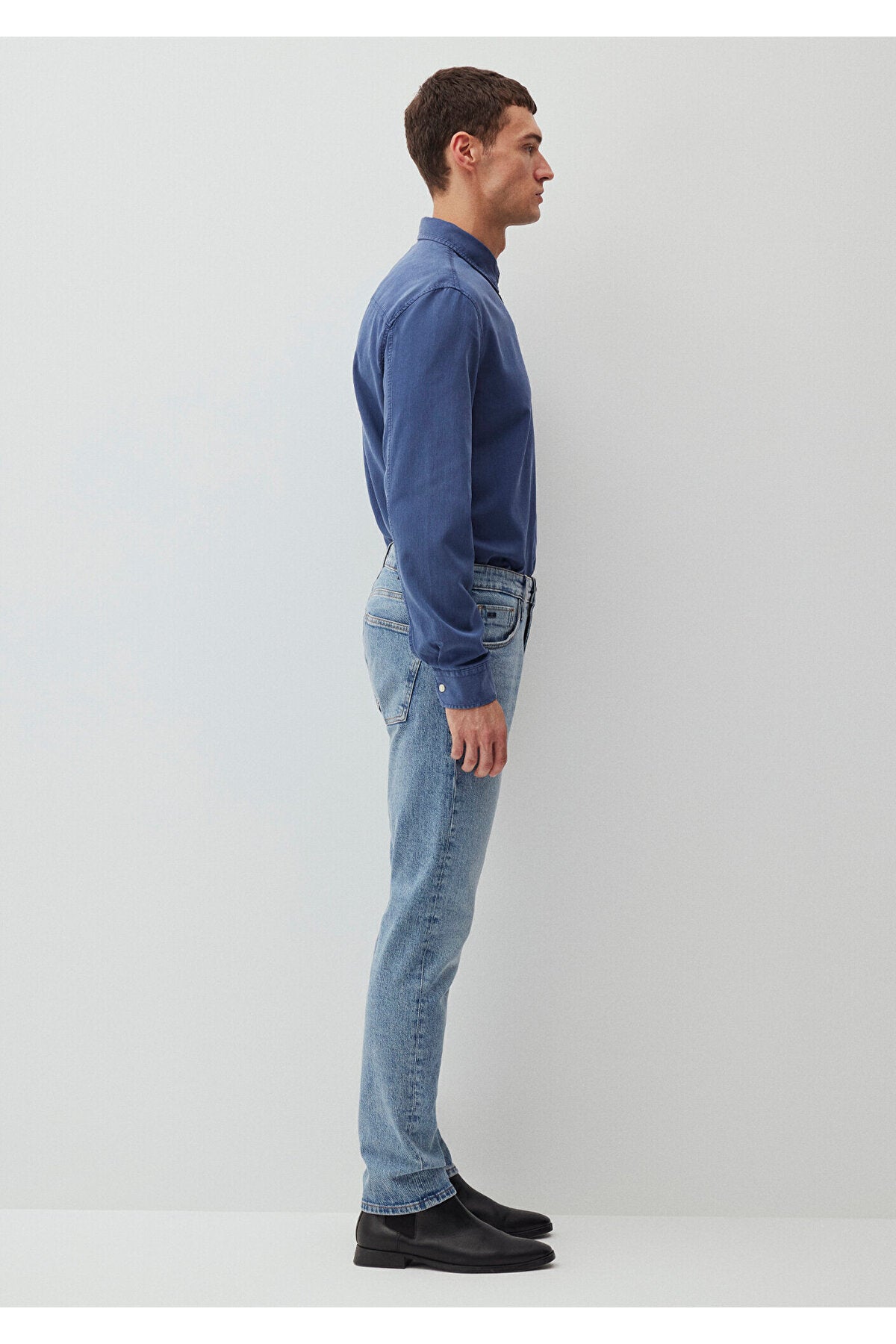 Classic Denim Light Sky Mavi Jeans 0042287847 - MALLTURK