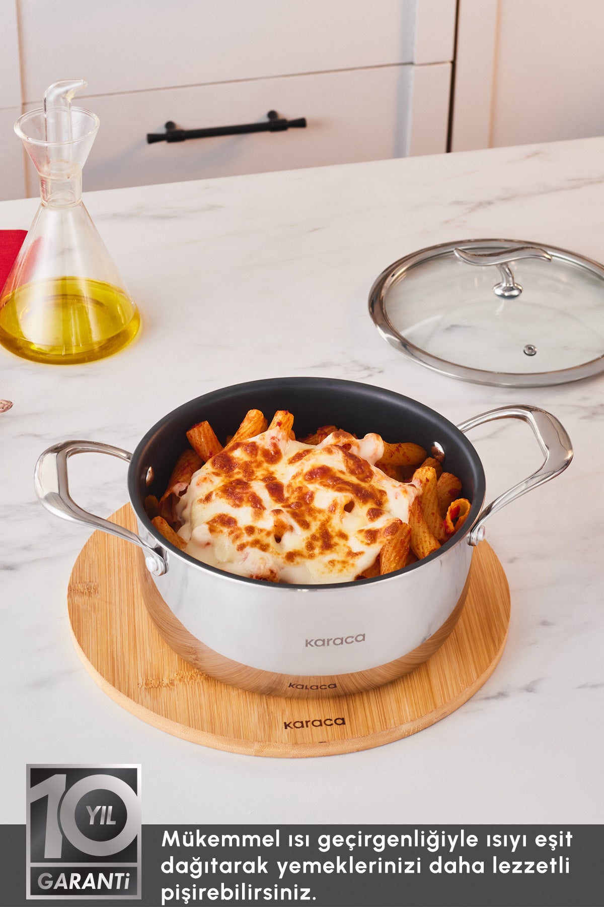 Karaca Plasma 316+ 3Ply Nonstick Pot - MALLTURK