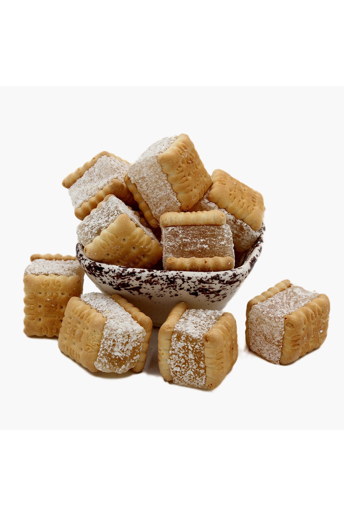 Saido kahve Mini biskuvi Turkish Delight tatlandirici icermez dogal enfes lezzet 400 g - MALLTURK