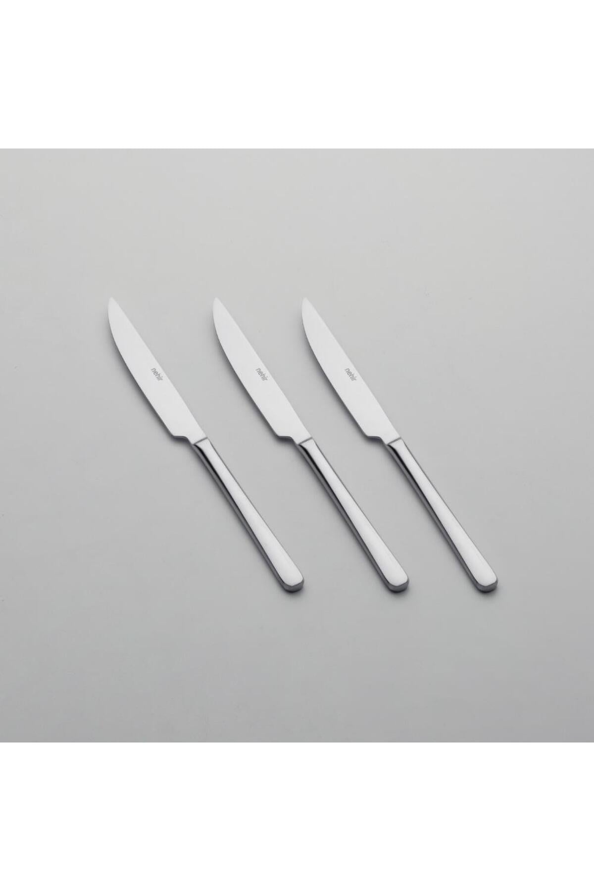 Nehir sultan yemek ve Dessert Knife 12 Pack 2 boy yemek pasta Knife 6 Place Setting - MALLTURK