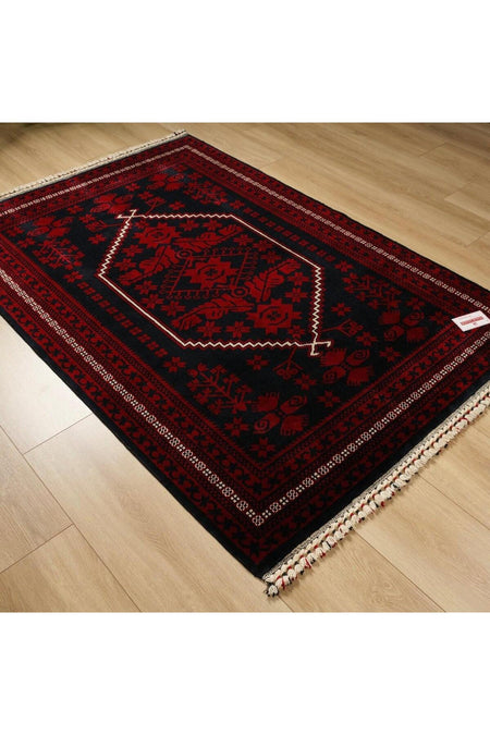 Eko Hali NOSTALGIA Yagcibedir Pattern Machine Woven Carpet - NOSTALGIA 956 Blue - MALLTURK