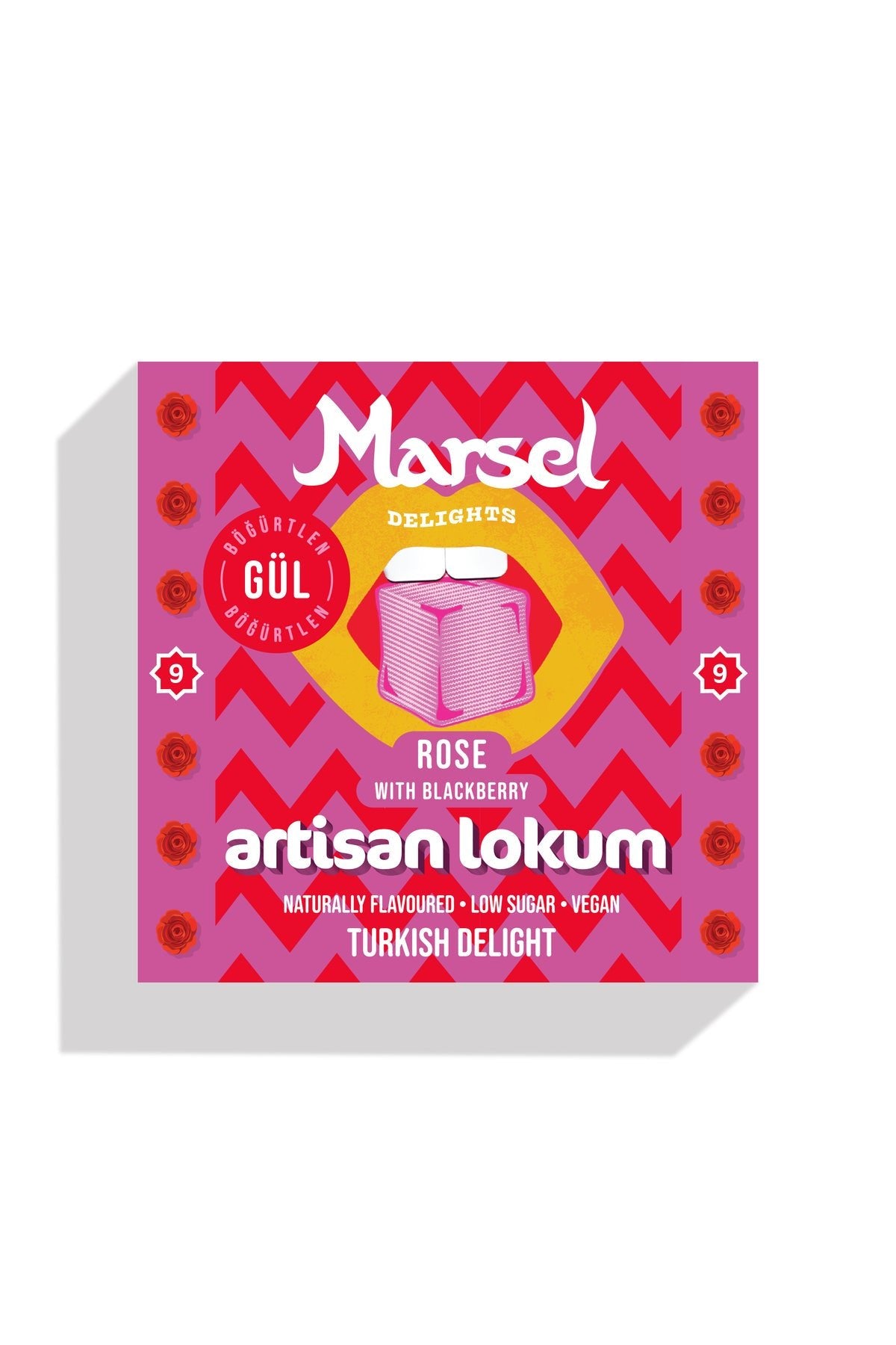 Marsel deligths Rose Flavored Turkish Delight - MALLTURK