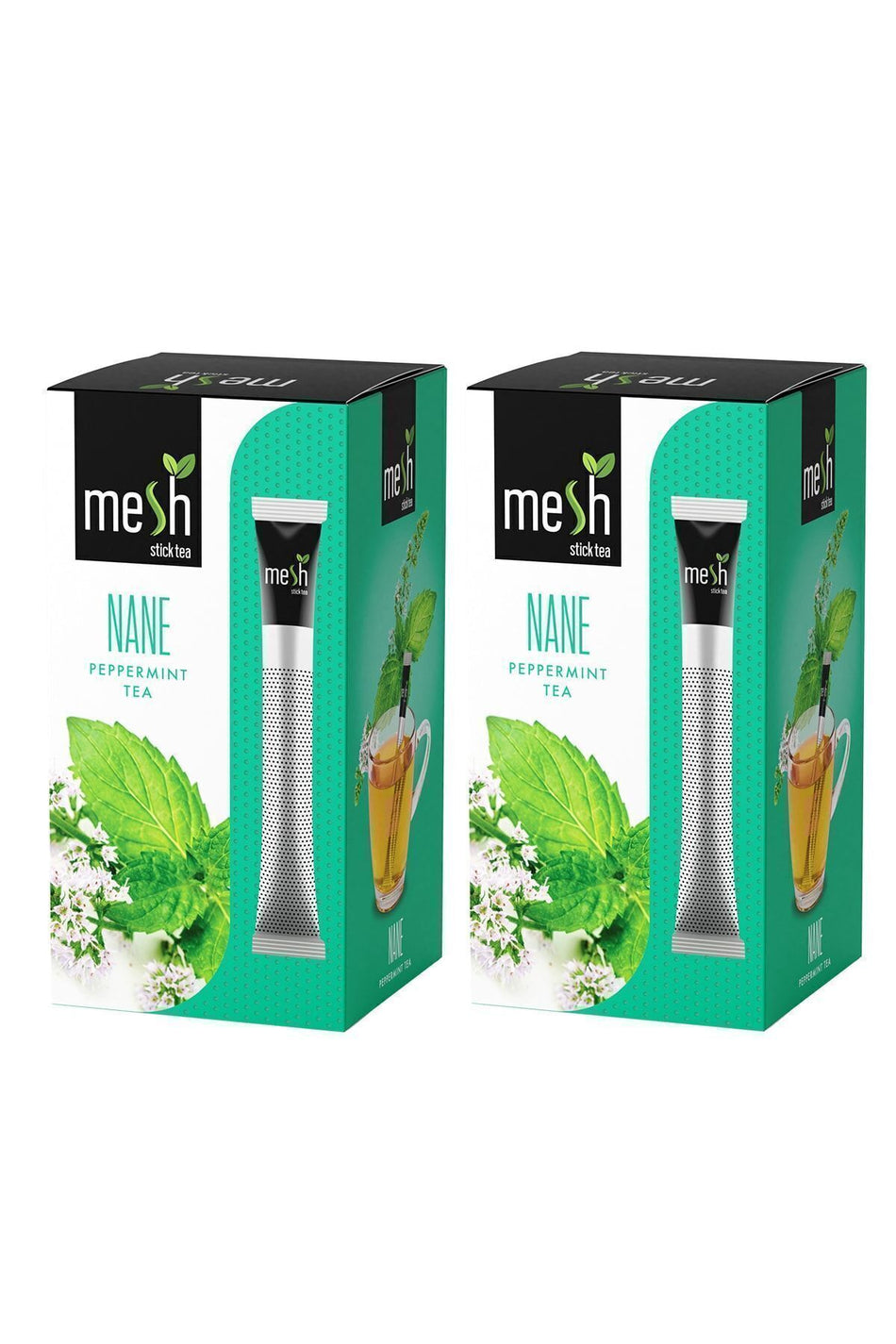 Mesh Stick 16-Pack Peppermint Herbal Tea